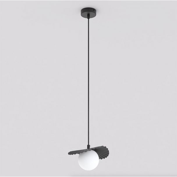 EMIBIG 1758/1 FLORA 1 BLACK OPAL Lampa wisząca