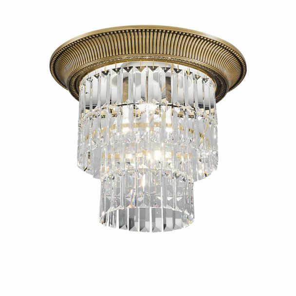 KOLARZ 0346.14S.4 MILORD CRYSTAL lampa sufitowa