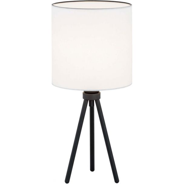 ARGON HILARY 4083 lampa stołowa 1 pł. kolor czarny + biały