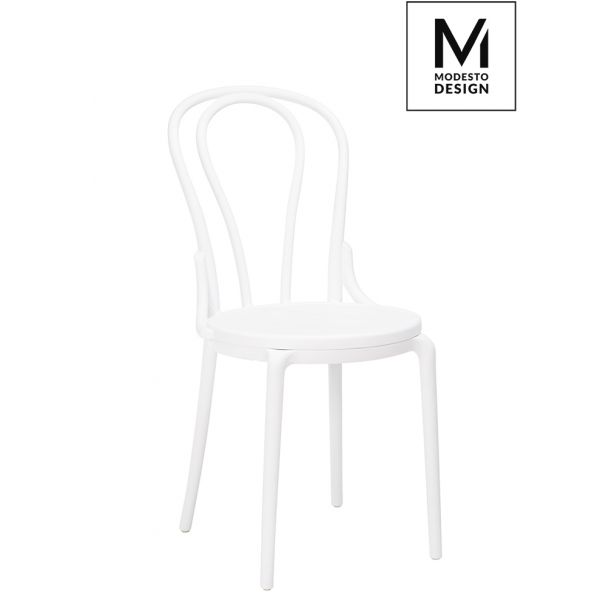 Modesto Design 8320.WHITE MODESTO krzesło TONI białe - polipropylen