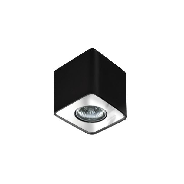 AZZARDO FH31431S-BK-CH / AZ0736 Nino 1 (black/chrome) Lampa sufitowa