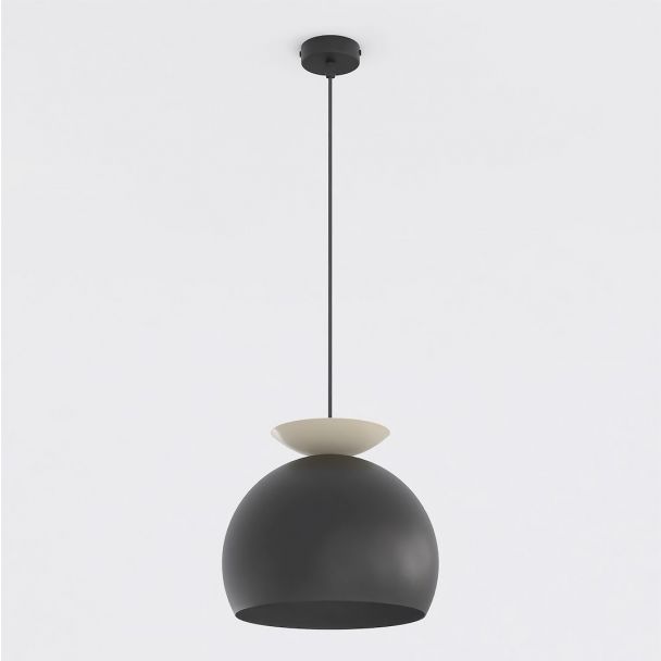 EMIBIG 1753/1 GEO 1 BLACK MOKKA Lampa wisząca