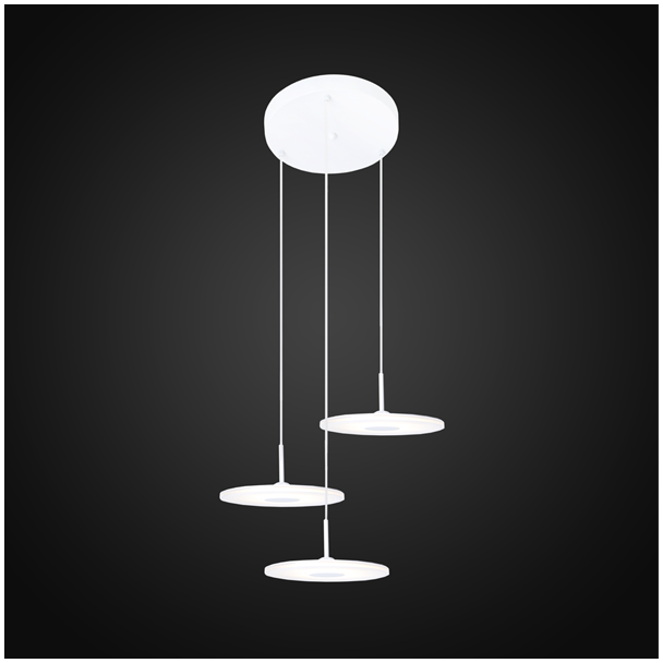 ALTAVOLA DESIGN LA080/P Minimalistyczna lampa LED wisząca – VINYL 3