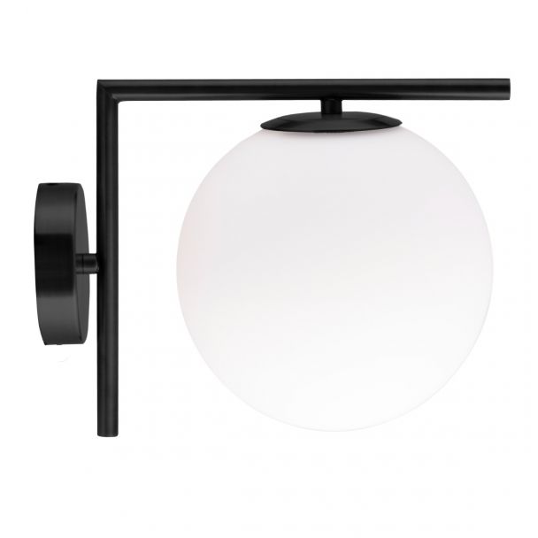 Step into design ST-9256-WALL-BLACK Lampa ścienna SOLARIS czarna 22 cm