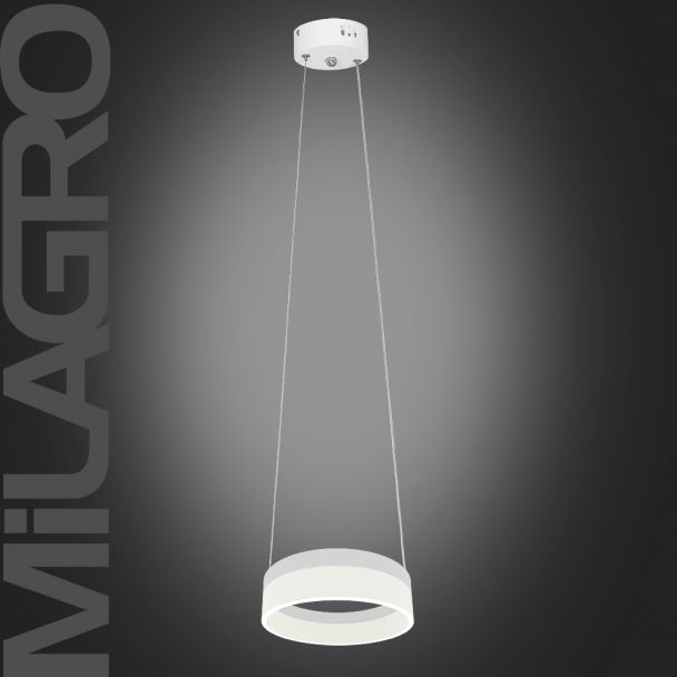MILAGRO 404 LAMPA WISZĄCA RING 12W LED