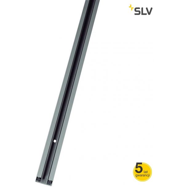SLV 143022 1-fazowa szyna HV srebrnoszary 2m - SUPER PROMOCJA szyna podtynkwa 1-fazowy