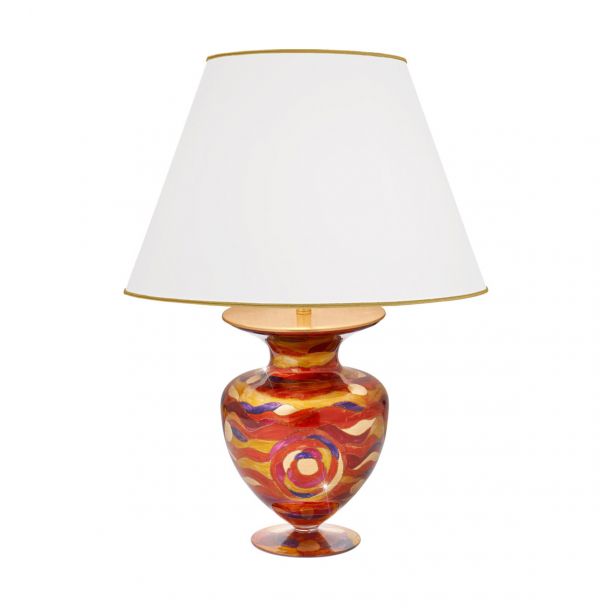 KOLARZ 1415.71M.RV ANFORA lampa stołowa złoto 24K