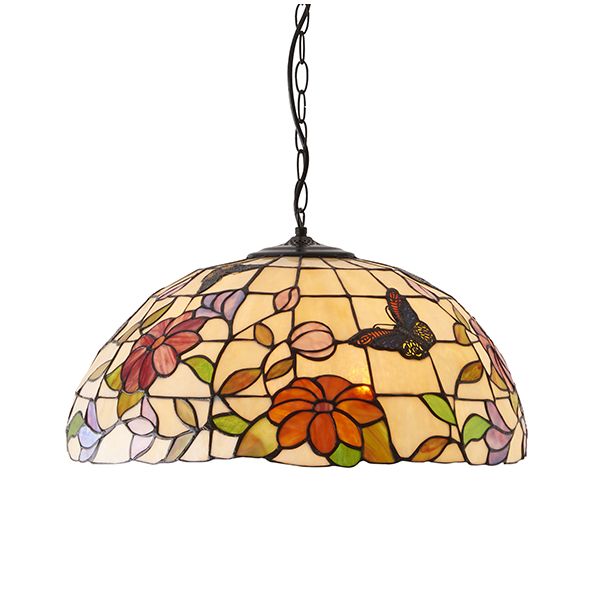 INTERIORS 1900 63995 Butterfly large 3lt pendant 60W Indoor