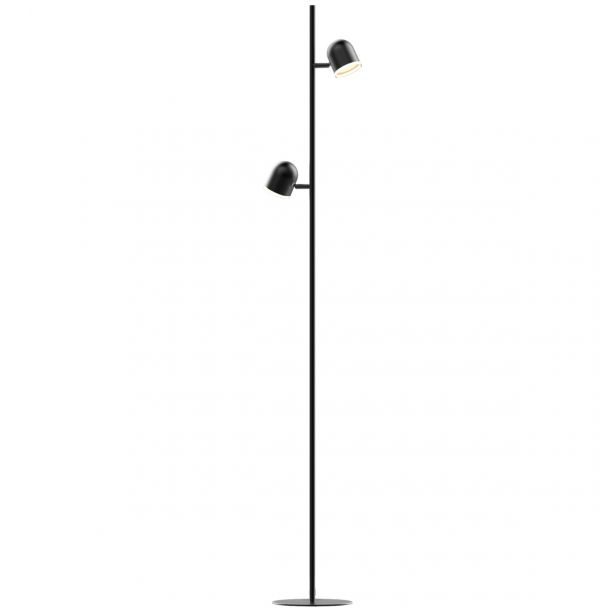 Polux 318442 Lampa podłogowa LED RAWI Czarna