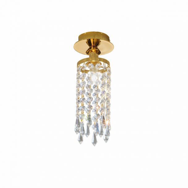 KOLARZ 262.11.3 CHARLESTON lampa sufitowa złoto 24K