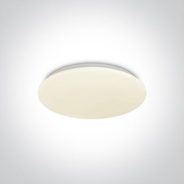 ONE LIGHT 62026B/W Liggos biały plafon LED 3000K 24W