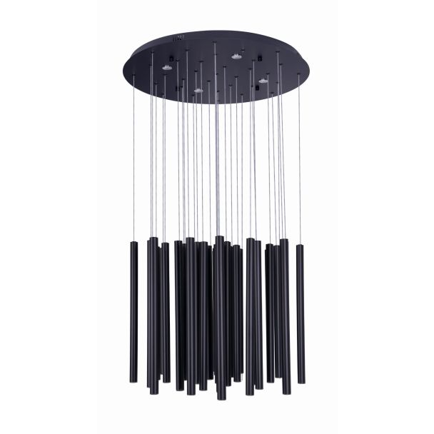 Maxlight Organic Black P0419D Lampa Wisząca Ściemnialna