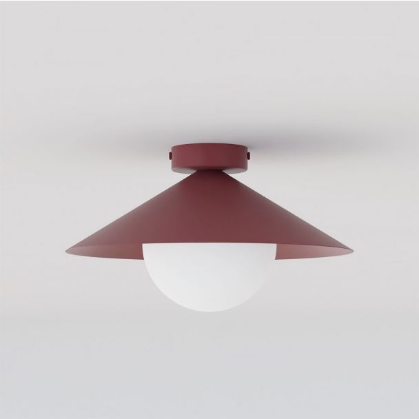 EMIBIG 1720/1S MONO 1S PLAFON BURGUNDY OPAL Lampa sufitowa