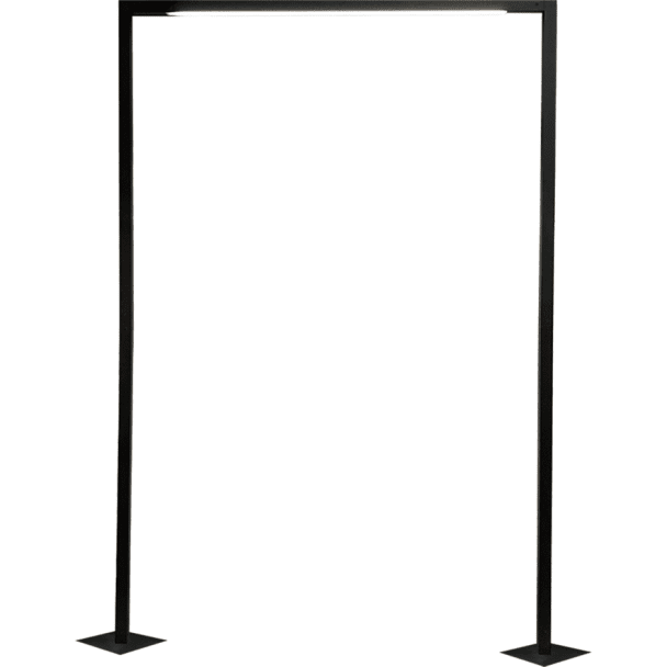 ANTIGO Lampa stojąca ogrodowa Taketa - Antracyt (2140 mm) 9931