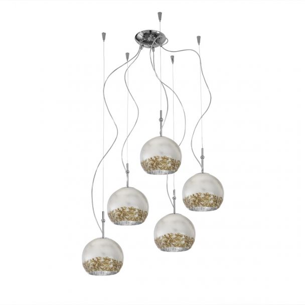 KOLARZ 0392.35.5.LI.SA LUNA lampa wisząca