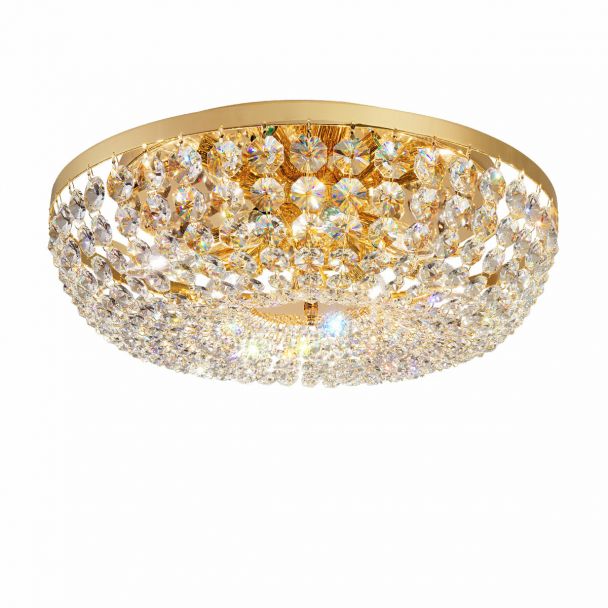KOLARZ 3161.18/50 SCHC�NBRUNN lampa sufitowa złoto 24K