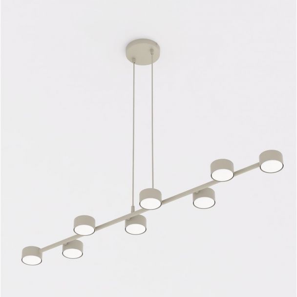 EMIBIG 1707/8 MEGARA 8 MOKKA Lampa wisząca