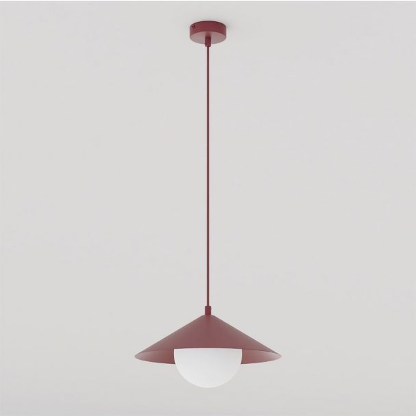 EMIBIG 1725/1S MONO 1S BURGUNDY OPAL Lampa wisząca