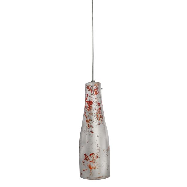 CANDELLUX 31-85309 BUTELKA ZWIS 1X60 W  CZERW/SREBRNA