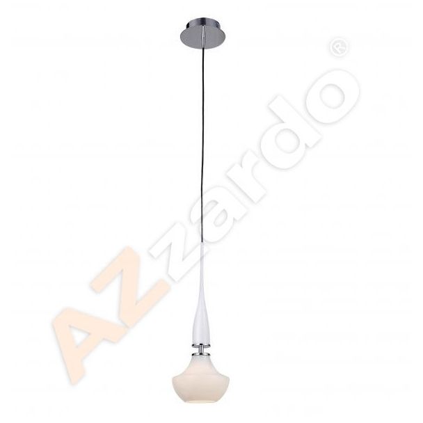 AZZARDO MD2095-1-WH / AZ0260 Tasos 1 (white) Lampa wisząca
