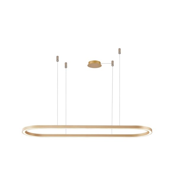 AZZARDO AZ5056 ELENA 120 DIMM GO lampa wisząca złoty,biały