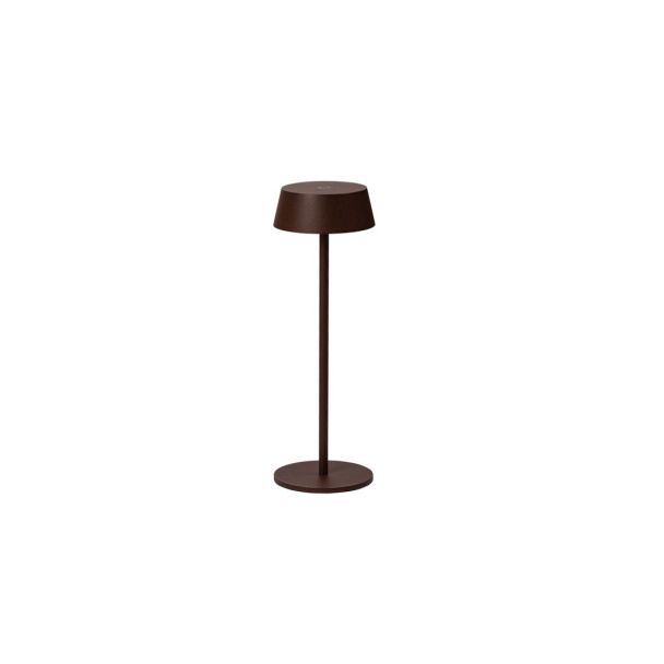 AZZARDO AZ5336 GILBERTO TABLE IP54 CORTEN lampa stołowa rdzawy