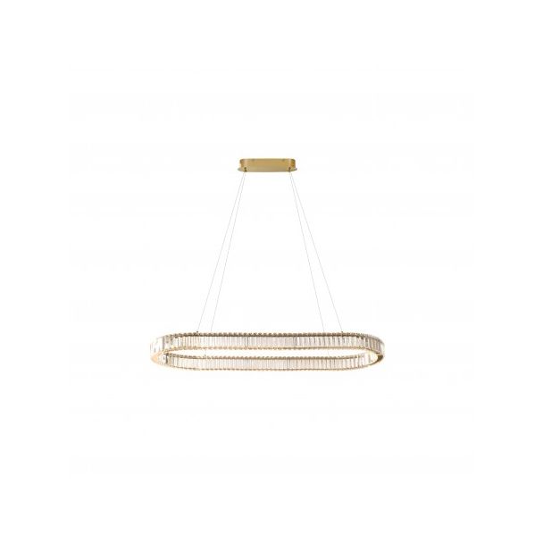 AZZARDO AZ6711 SPARK OVAL PENDANT 120 CCT DIMM GO + REMOTE CONTROL