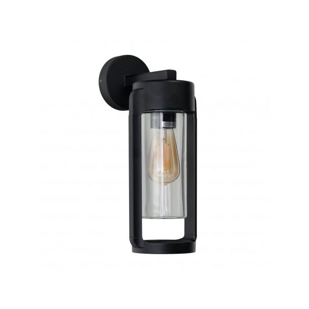AZZARDO AZ6830 LANTERN WALL E27 IP54 BK