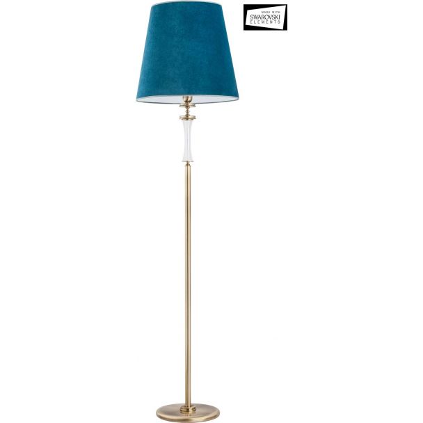 KUTEK AVERNO AVE-LS-1(P/A) lampa podłogowa mosiężna