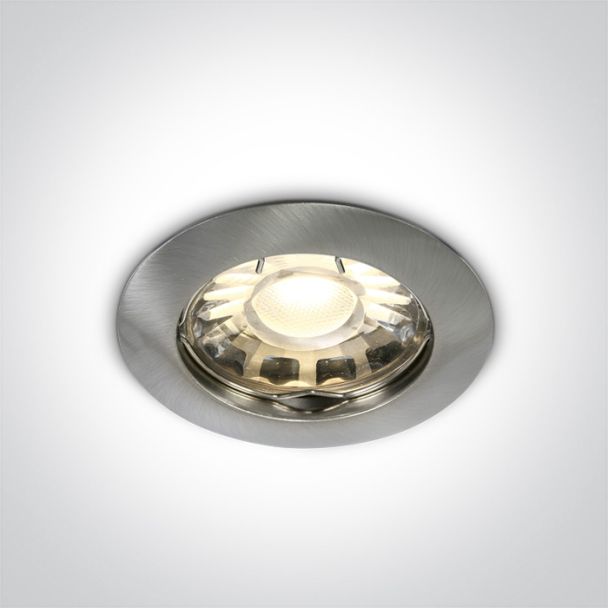 ONE LIGHT 10105X/MC Statos wpust z oprawką GU5.3 MR16 50W matowy chrom