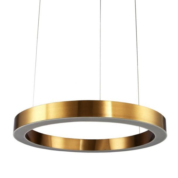 Step into Design ST-8848-60 brass Lampa wisząca CIRCLE 60 LED mosiądz 60 cm