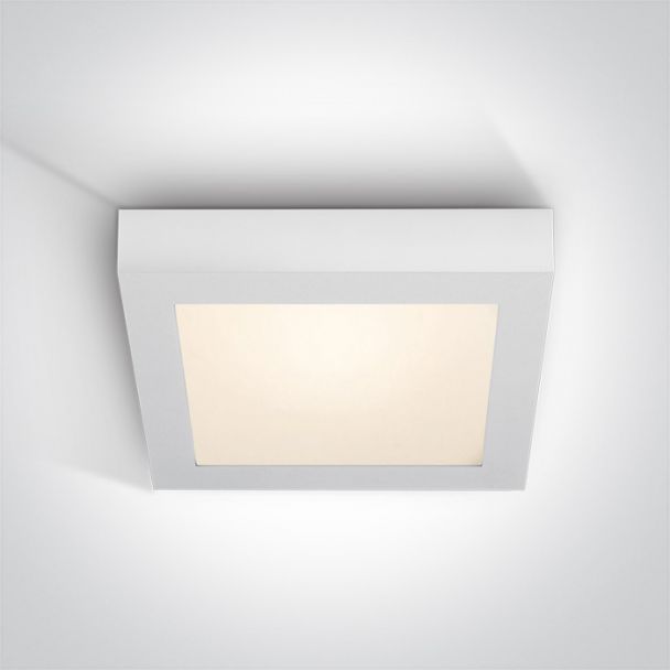 ONE LIGHT 62130AF/W/W Morfi 2 biały plafon LED IP40 3000K 30W