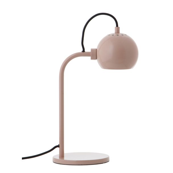 FRANDSEN 123417 Ball Single lampa stołowa EU Glossy Nude