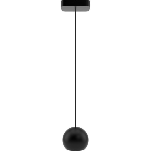 HELLUX 8540119 Lampa wisząca czarna Balli Kule 1pł