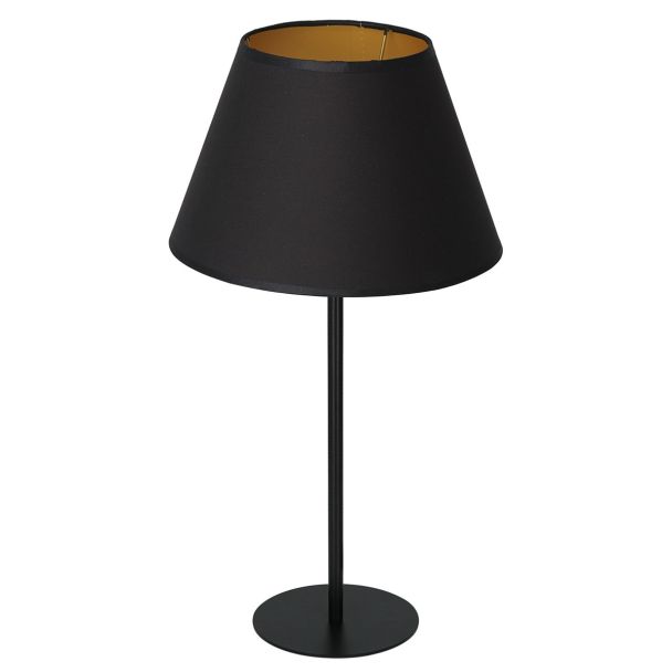LUMINEX 3503 oprawa przenośna Arden lampa stołowa czarny złoty
