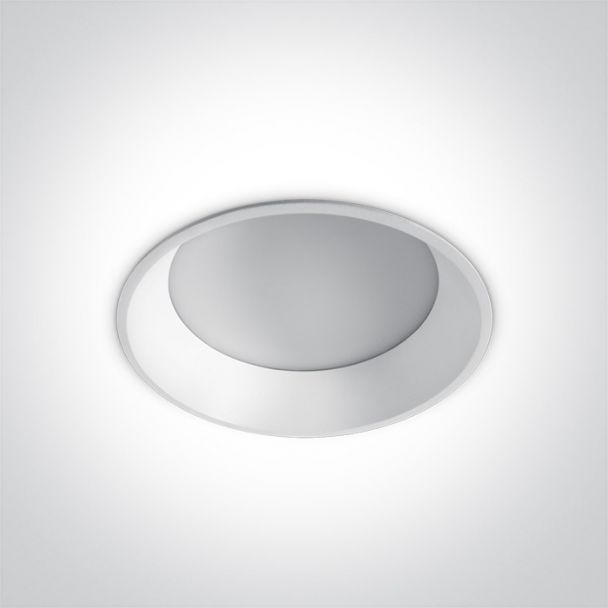 ONE LIGHT 10120FD/W/C Stegna 2 biały wpuszczany downlight SMD LED IP54 4000K 20W dark light