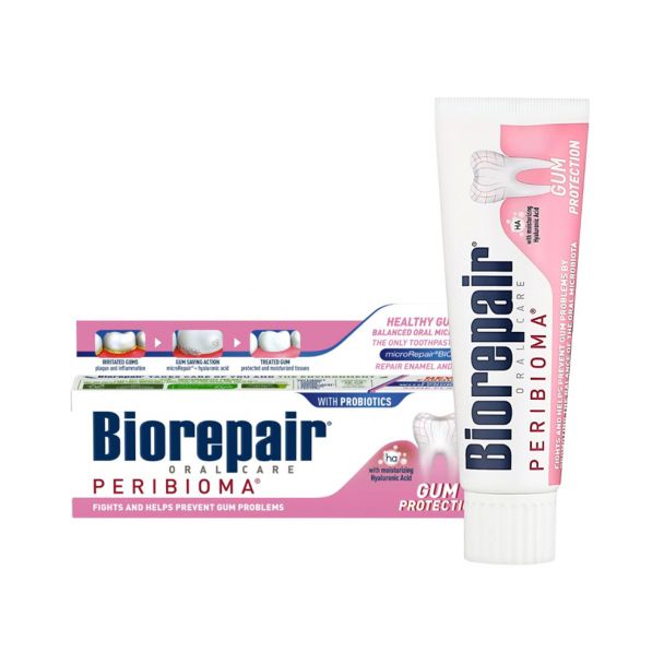 BIOREPAIR PASTA DO ZĘBÓW PERIBIOMA GUM P ROTECTION 75 ml