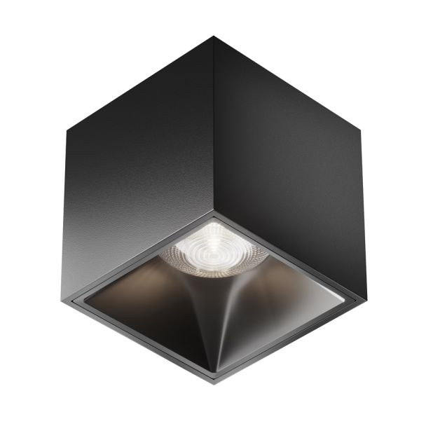 MAYTONI Alfa LED C065CL-L12B4K-D Lampa sufitowa - kolor Czarny