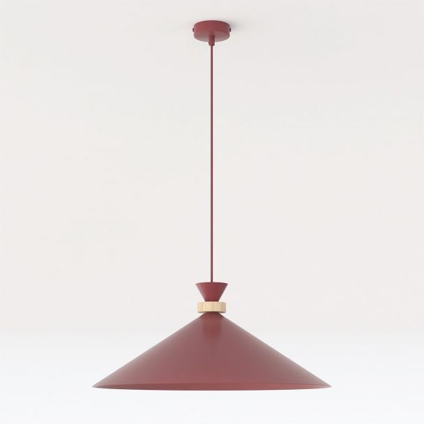 EMIBIG 1751/1L OLIVO 1L BURGUNDY Lampa wisząca