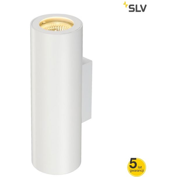 SLV 151801 ENOLA_B UP/DOWN lampa ścienna, biały, 2x GU10, max. 50W - SUPER PROMOCJA