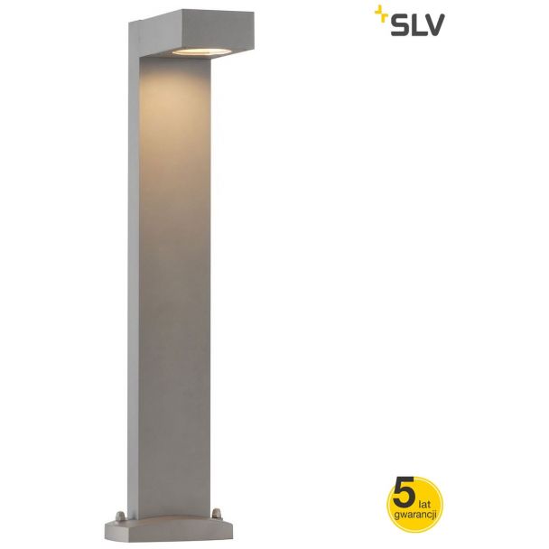 SLV 232294 QUADRASYL lampa podłogowa, SL 75, kwadratowa, srebrnoszary, GX53, max. 11W - SUPER PROMOCJA
