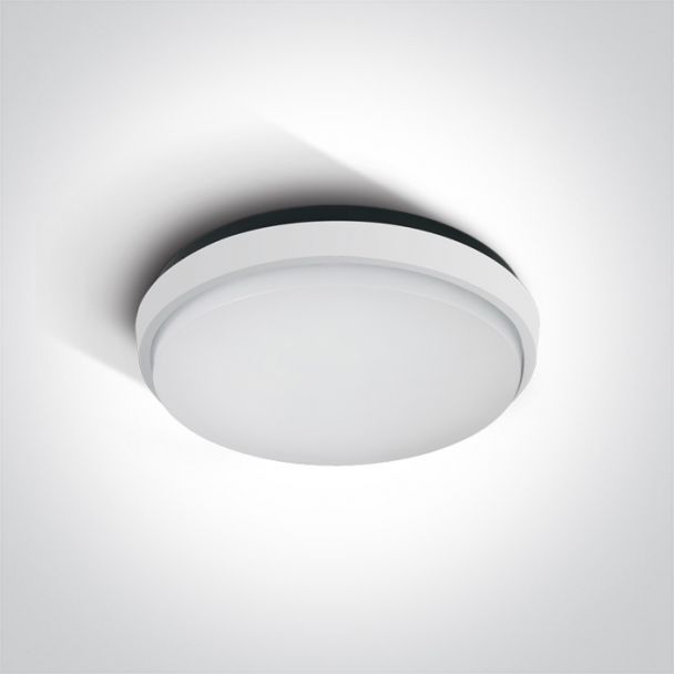 ONE LIGHT 67363/W/W Fasideri 2 biały plafon LED 3000K 30W IP54