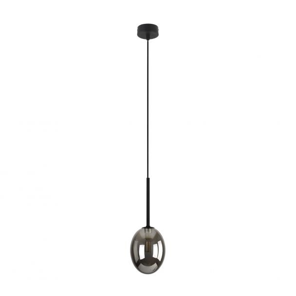 TK-LIGHTING 10827 PEARL BLACK LAMPA WISZĄCA 1XG9