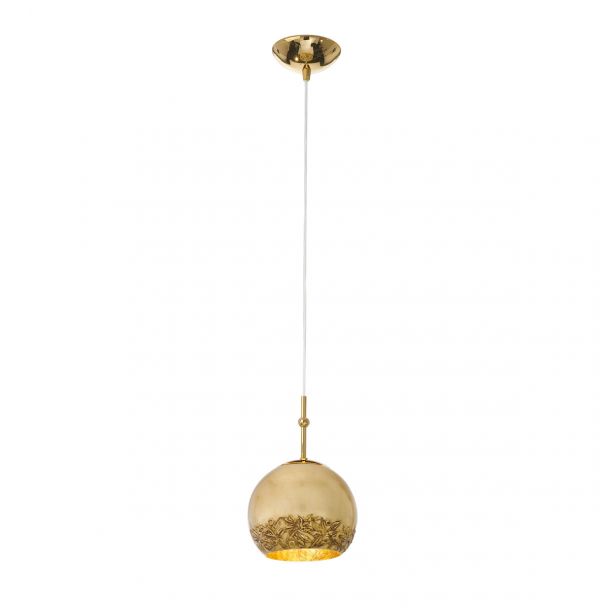 KOLARZ 0392.31S.3.LI.GA LUNA lampa wisząca złoto 24K