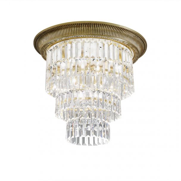 KOLARZ 0346.14L.4 MILORD CRYSTAL lampa sufitowa