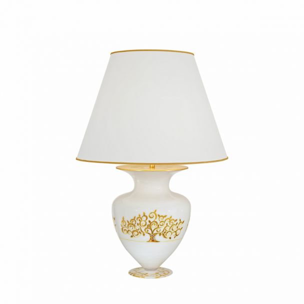 KOLARZ 1417.71M.GO ANFORA lampa stołowa złoto 24K