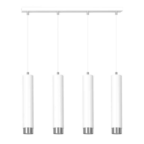 EMIBIG 641/4 LAMPA WISZĄCA KIBO 4 WH/CHROME