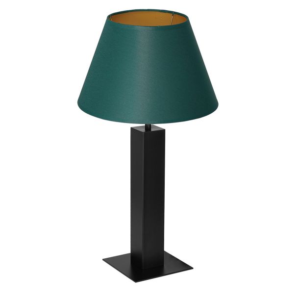 LUMINEX 3614 oprawa przenośna Table lamps lampa stołowa czarny zielony złoty