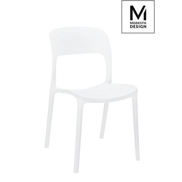Modesto Design C1028.WHITE MODESTO krzesło ZING białe - polipropylen