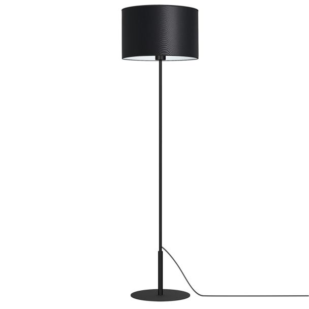 LUMINEX 3479 oprawa przenośna Arden lampa podłogowa czarny biały